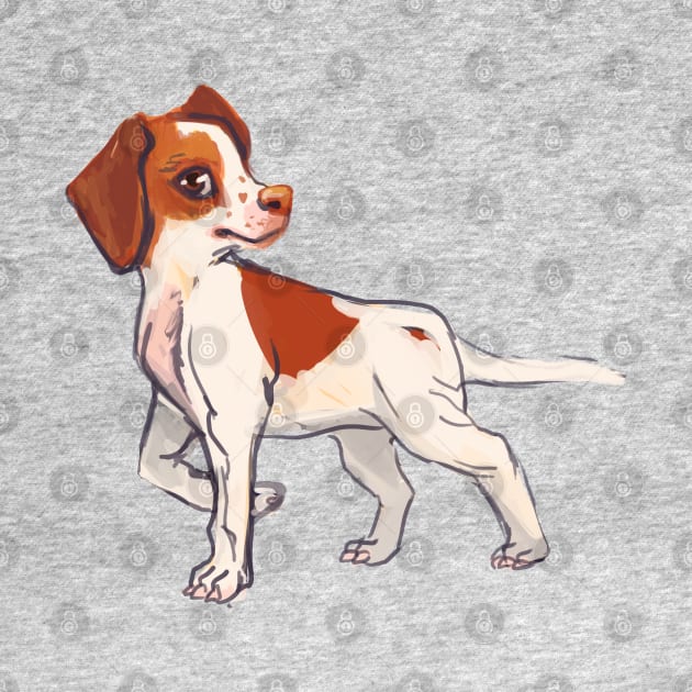 English pointer dog by Angsty-angst